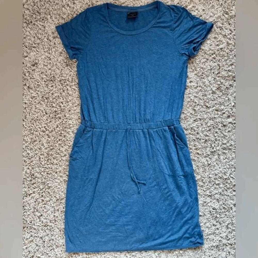 32 Degrees Cool Women’s Dress Blue Size L Pockets Drawstring Comfy